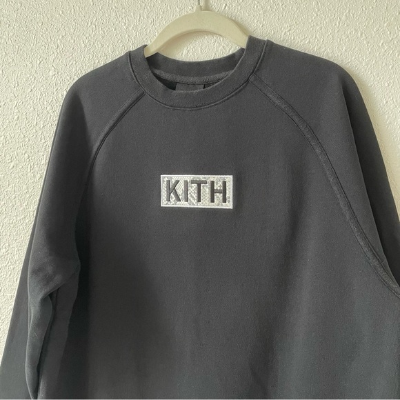 Kith for MLB Los Angeles Dodgers Arched Crewneck Size Small Varsity Sports Retro - Picture 3 of 9